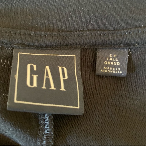 Gap Black T-Shirt Dress (Tall) - Picture 3 of 3